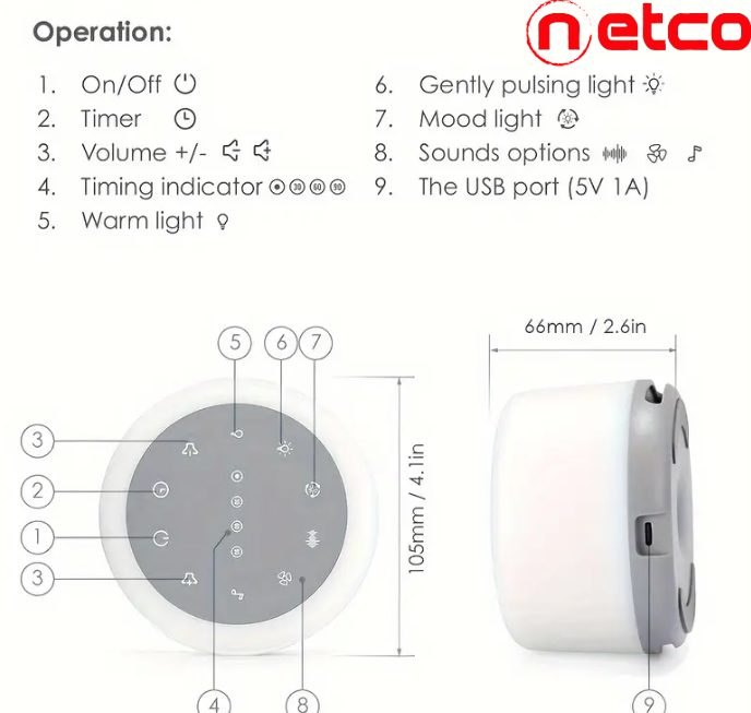 “Adiós Noches en Vela  | Lámpara Relajante que Calma a tu Bebé al Instante ”