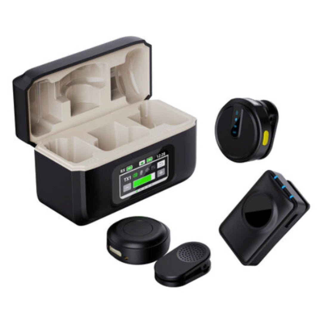 Micrófono Inalámbrico con IA – Audio profesional sin cables