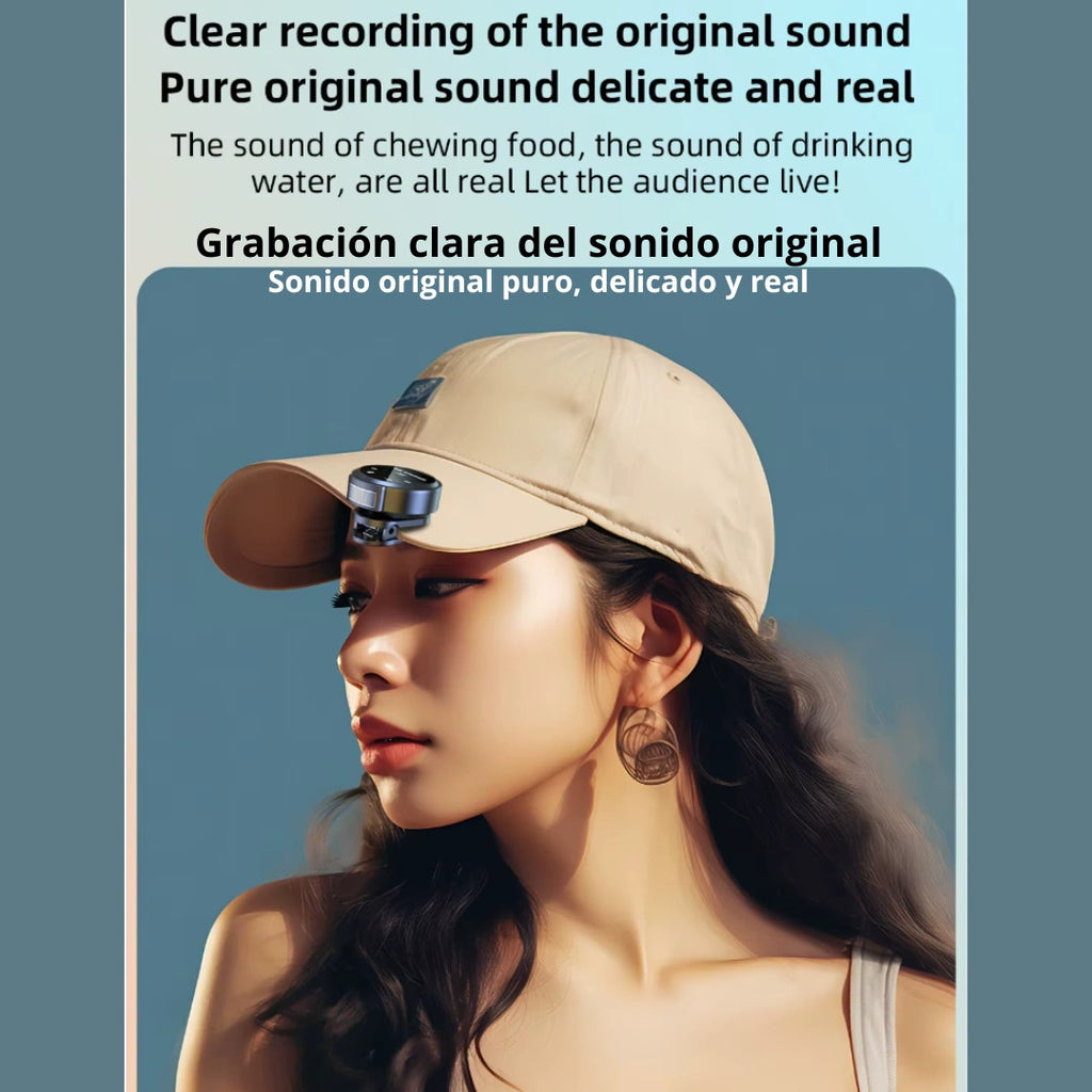 Micrófono Inalámbrico con IA – Audio profesional sin cables