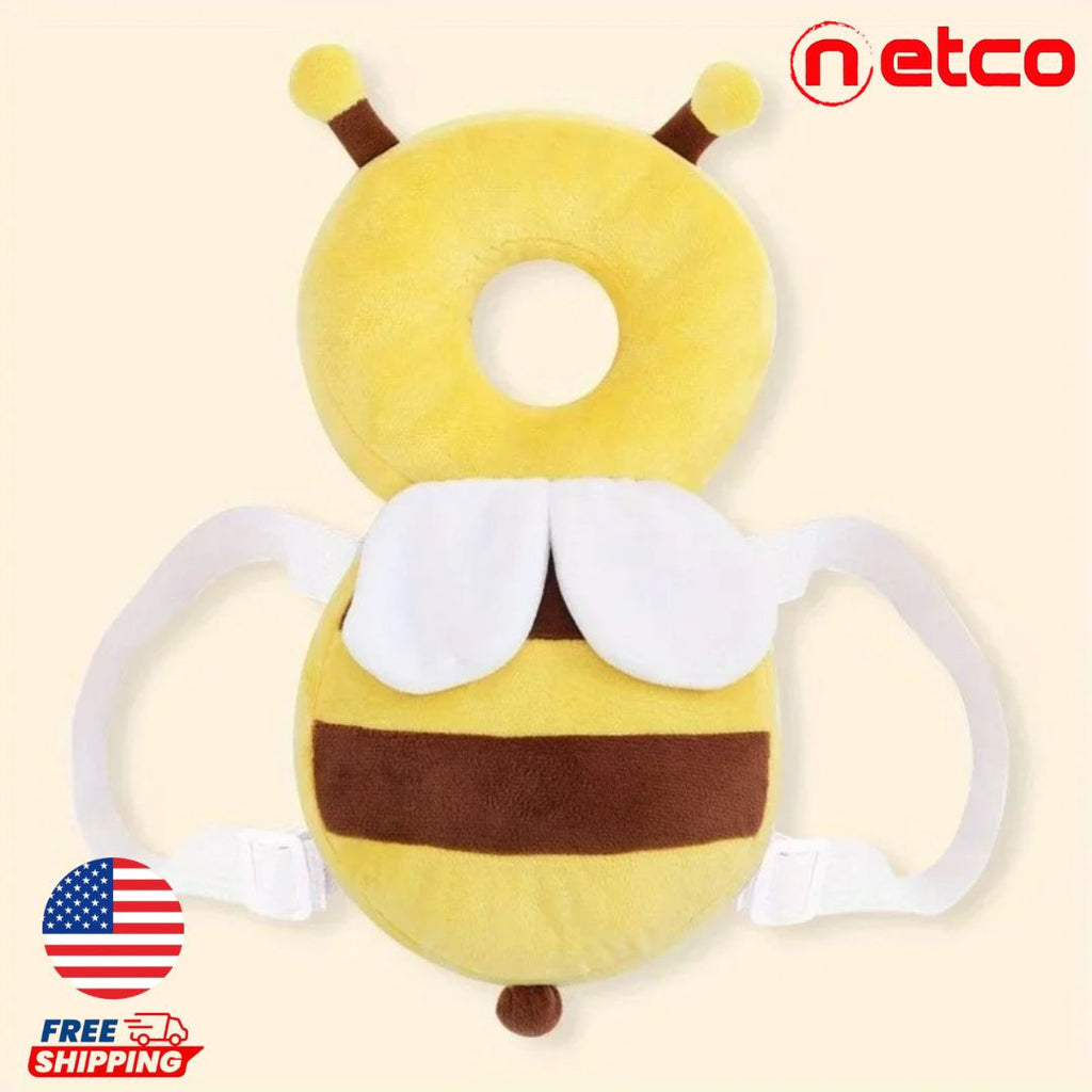 Cojín Antigolpes con Diseño de Abejita – Protege a tu Bebé con Amor ✨