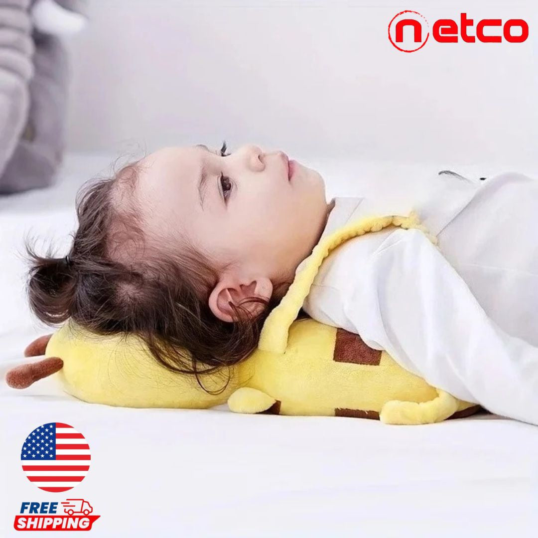 Cojín Antigolpes con Diseño de Abejita – Protege a tu Bebé con Amor ✨