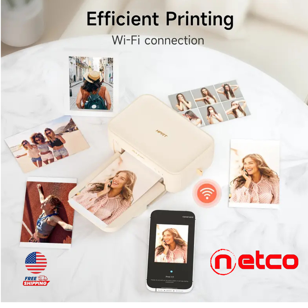 ️ Portable WiFi Photo Printer – Print Photos & AR Videos from Your Phone in Seconds ️