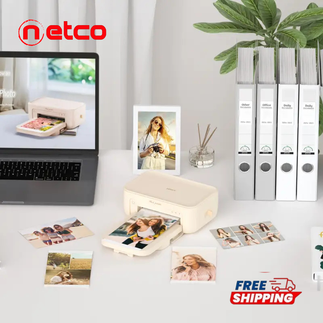 ️ Portable WiFi Photo Printer – Print Photos & AR Videos from Your Phone in Seconds ️
