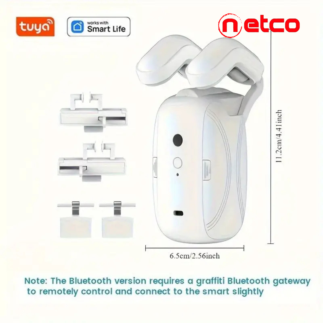 Tuya Smart Curtain Opener – Automatic WiFi Control | Comfort, Style & Smart Living at Home ✨