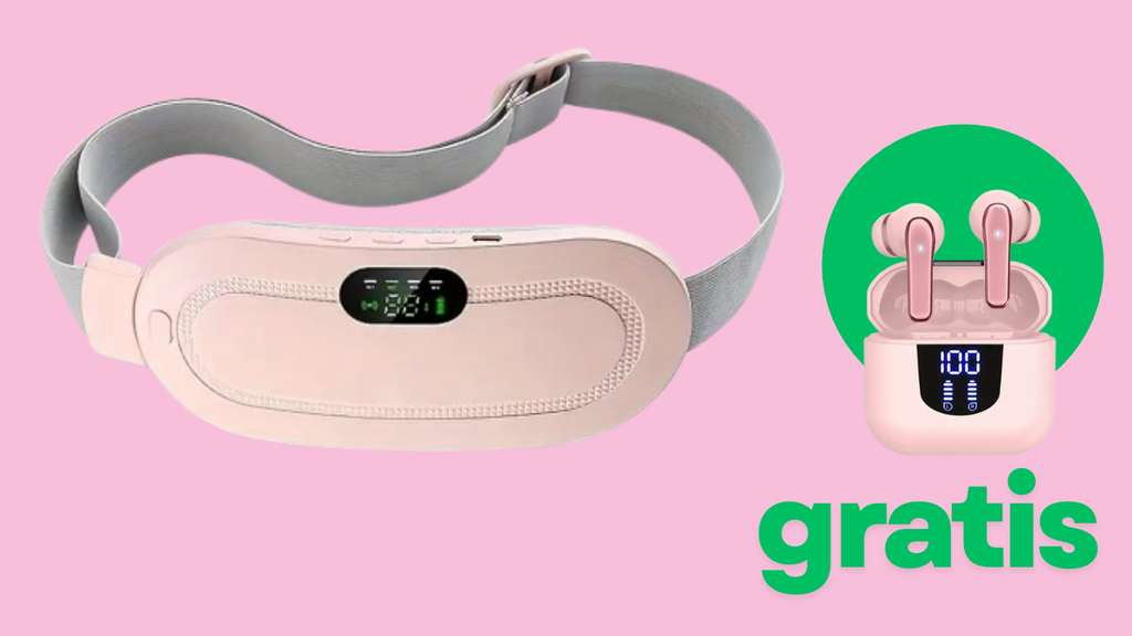 Smart Heating & Massage Belt – Fast Relief from Cramps + FREE Earbuds  | Pre Black Friday Special