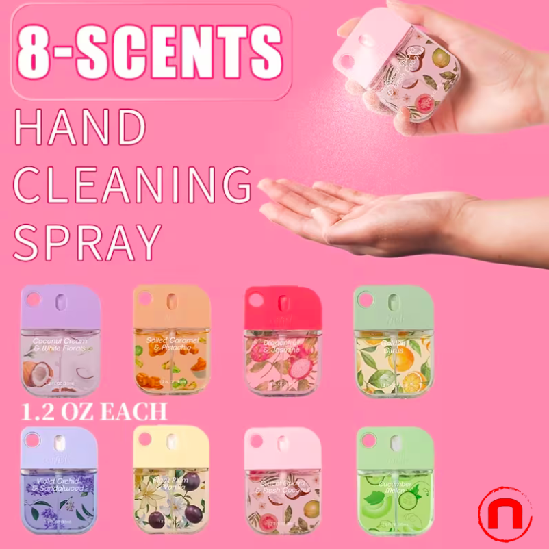 WISH Travel-Size Perfume & Hydrating Spray Pack (4pcs)