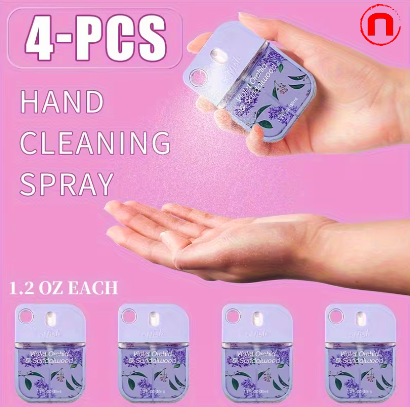 WISH Travel-Size Perfume & Hydrating Spray Pack (4pcs)