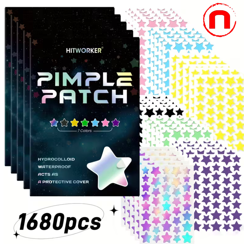 HITWORKER 1680 Patches – Imperfection Cover, Suitable for All Skin Tones