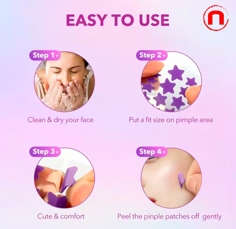 HITWORKER 1680 Patches – Imperfection Cover, Suitable for All Skin Tones