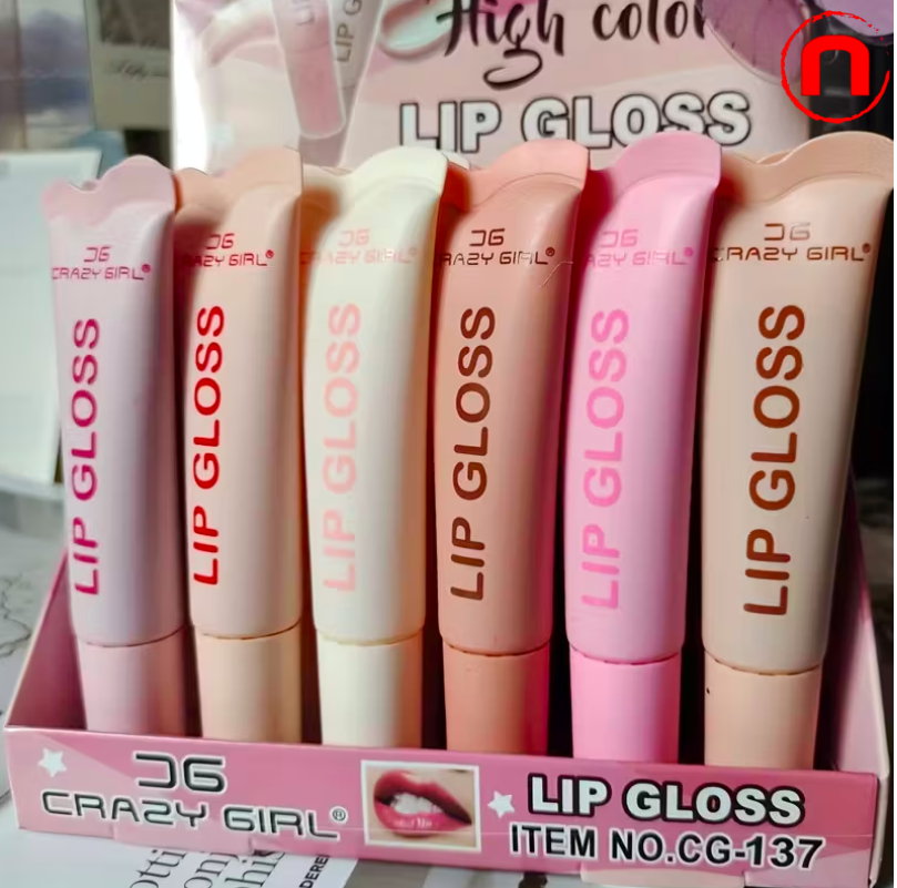 6-Pack Tinted Butter Lip Balm – Long-Lasting Hydrating Lip Gloss, 6 Colors