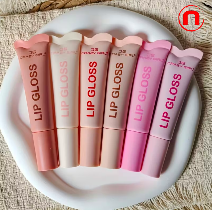 6-Pack Tinted Butter Lip Balm – Long-Lasting Hydrating Lip Gloss, 6 Colors