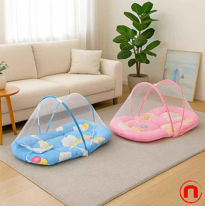 1pc Foldable Mosquito Net for Children, No Installation Required, Portable and Practical