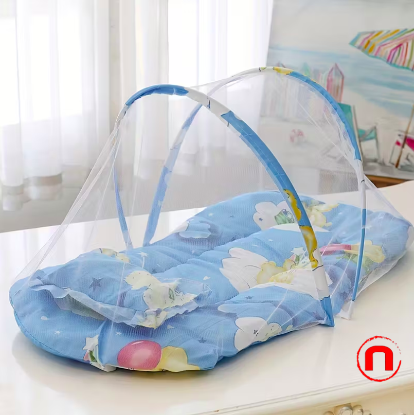 1pc Foldable Mosquito Net for Children, No Installation Required, Portable and Practical