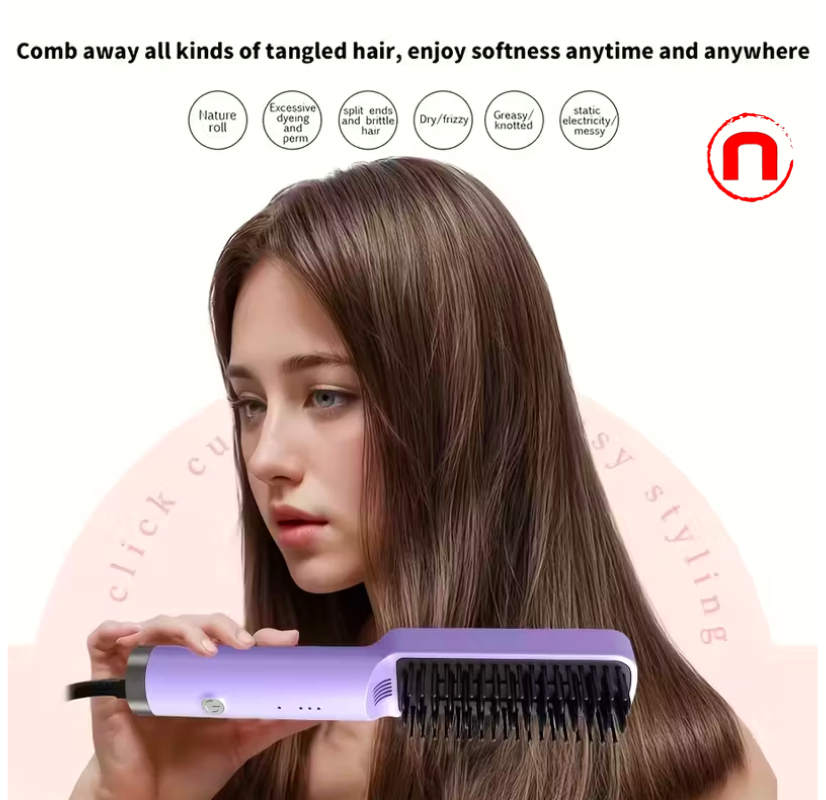 Mini Comb with Fast Heating and 3 Temperature Settings