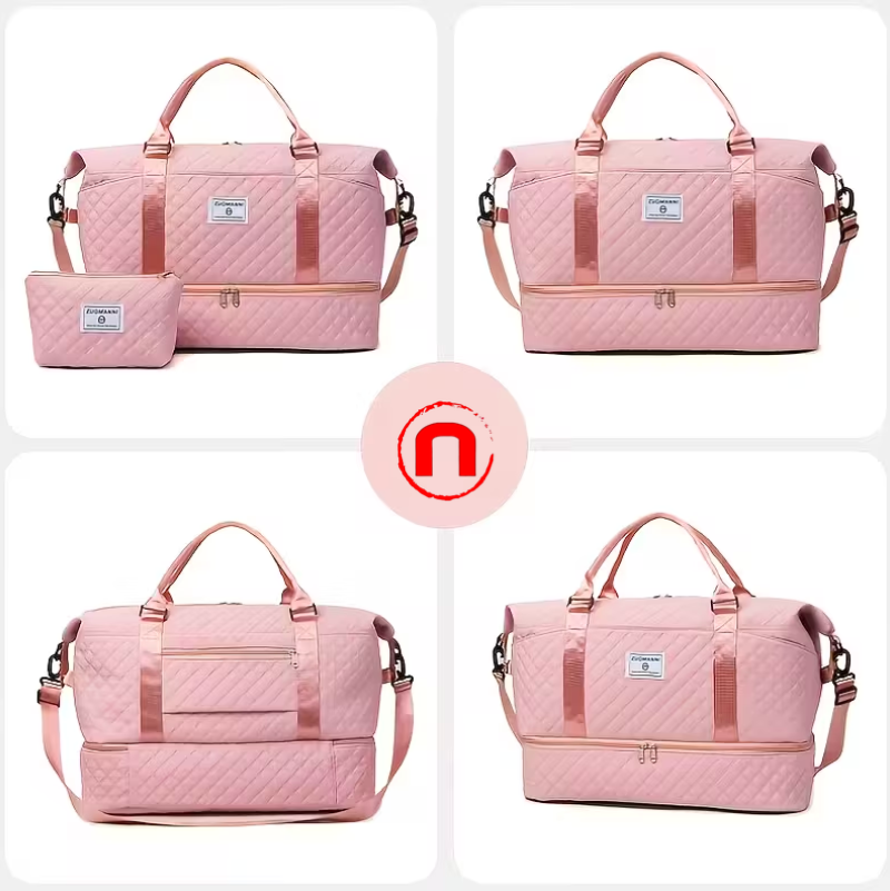 4-piece HengAi X Travel Bag Set with Shoe Compartment