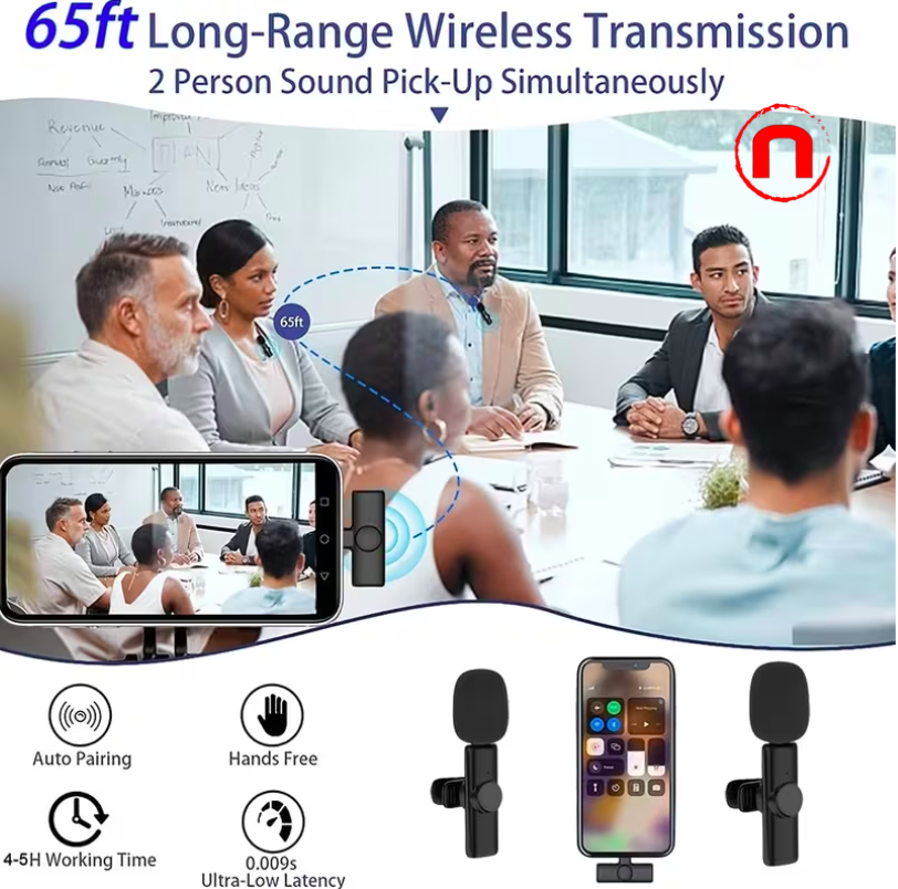 New rodless neck microphone