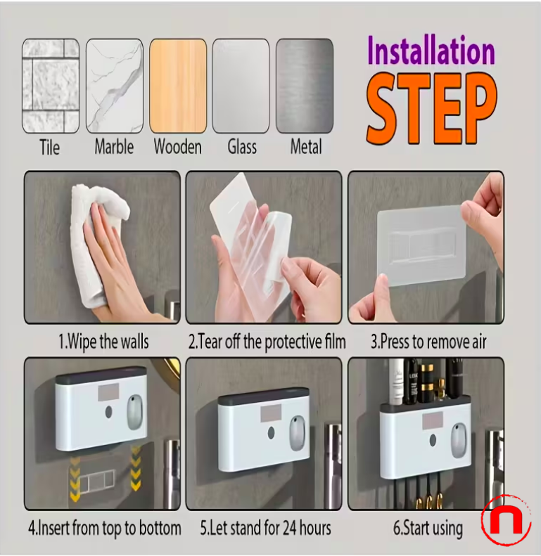 A Smart Toothbrush Holder