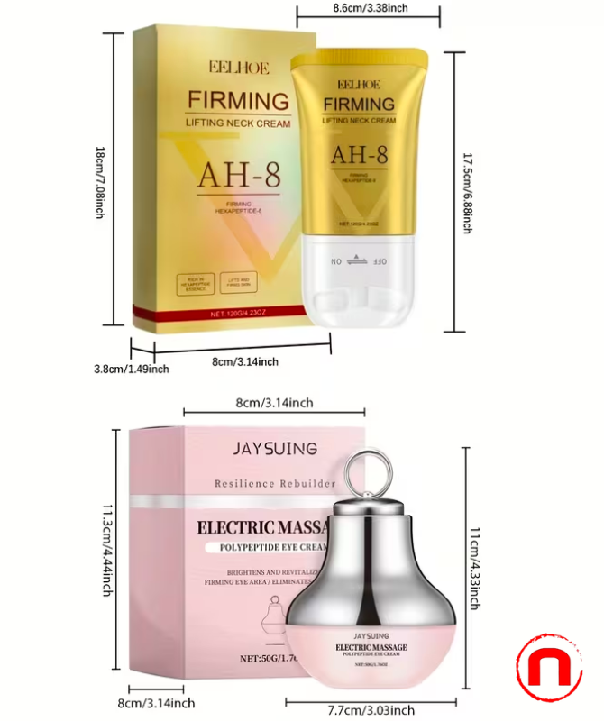 2 firming eye and neck care kits