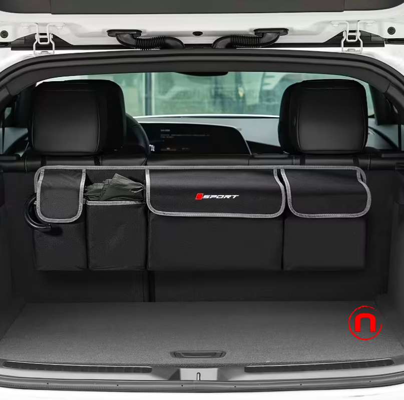Oxford Foldable Rear Seat Storage Bag