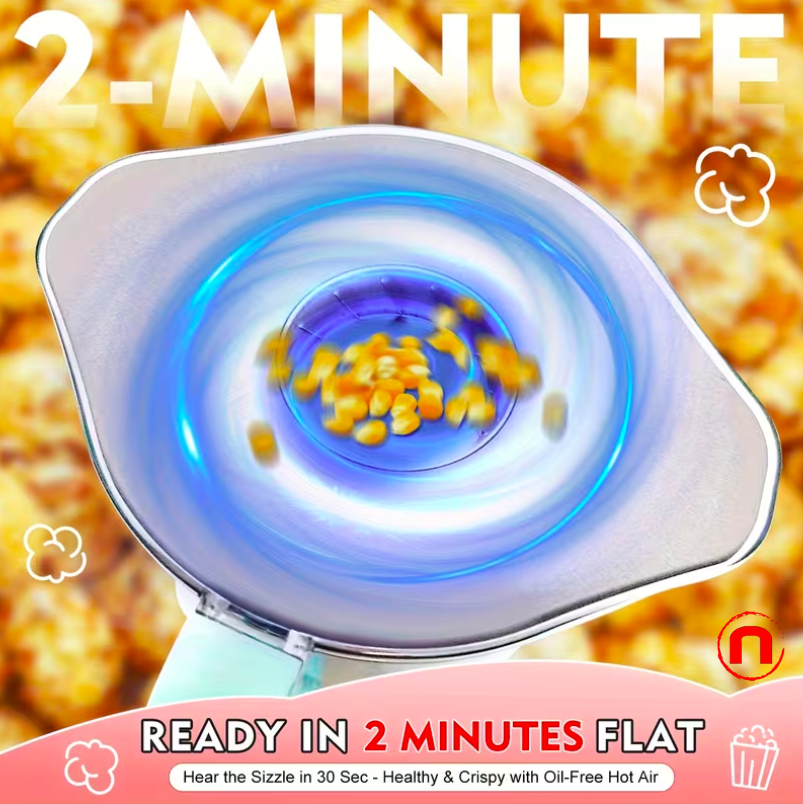 Oil-Free Popcorn Maker