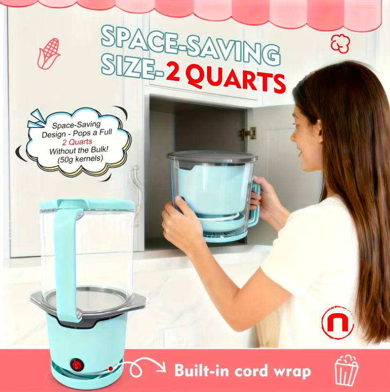 Oil-Free Popcorn Maker