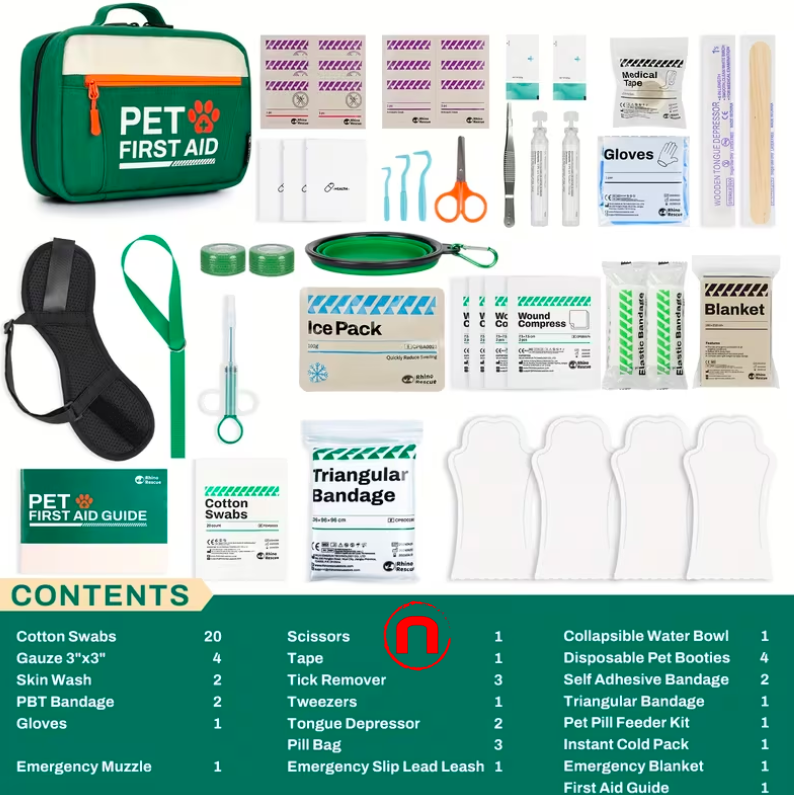 RHINO RESCUE Pet First Aid Kit