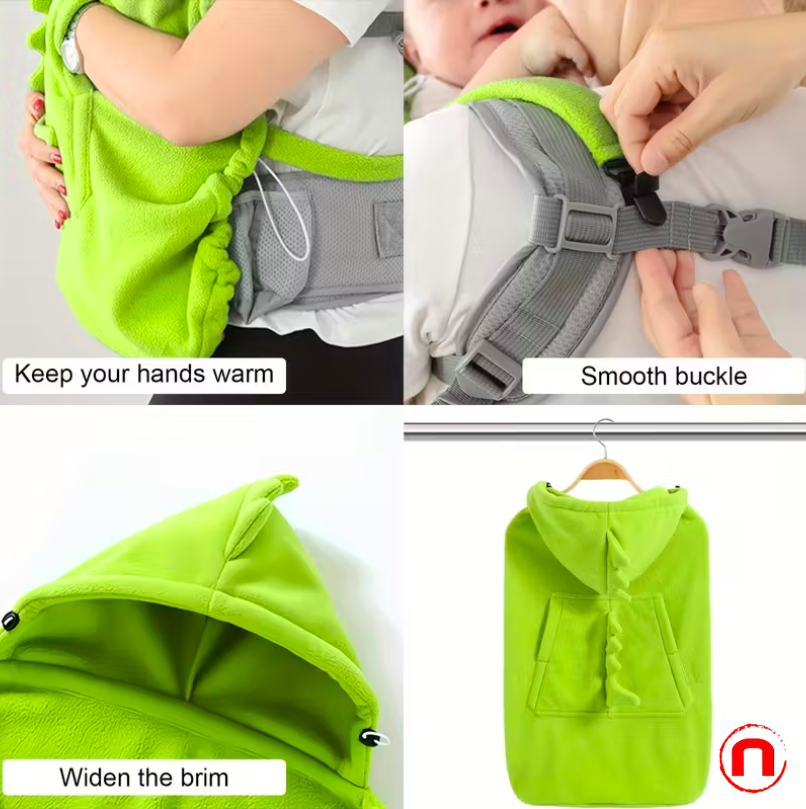 1 Multifunctional cover for baby stroller and waist seat