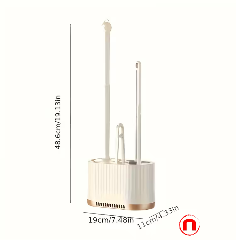 Set of 4 Toilet Brushes