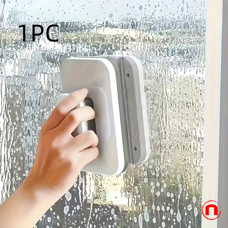 Double-sided magnetic window cleaner, 1 unit