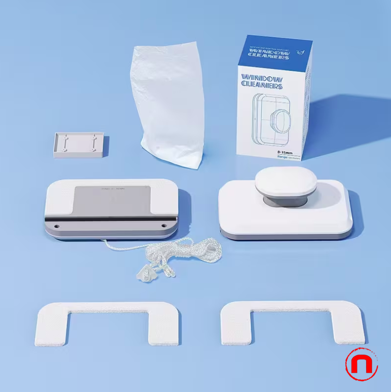 Double-sided magnetic window cleaner, 1 unit