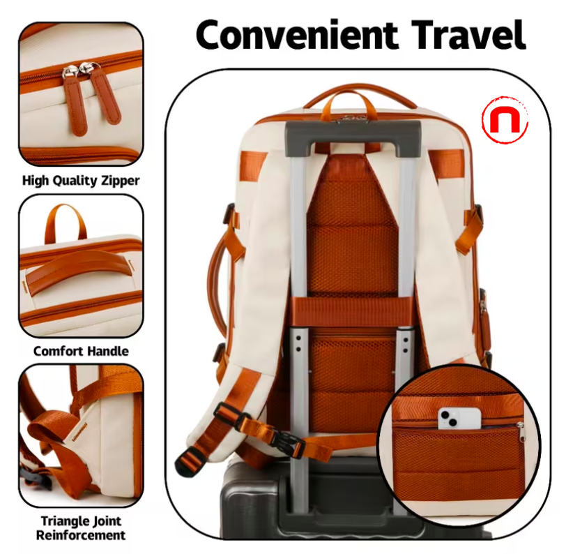 WEIXIER Airline Certified Expandable Cabin Suitcase