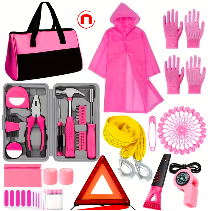 289-piece complete car tool kit