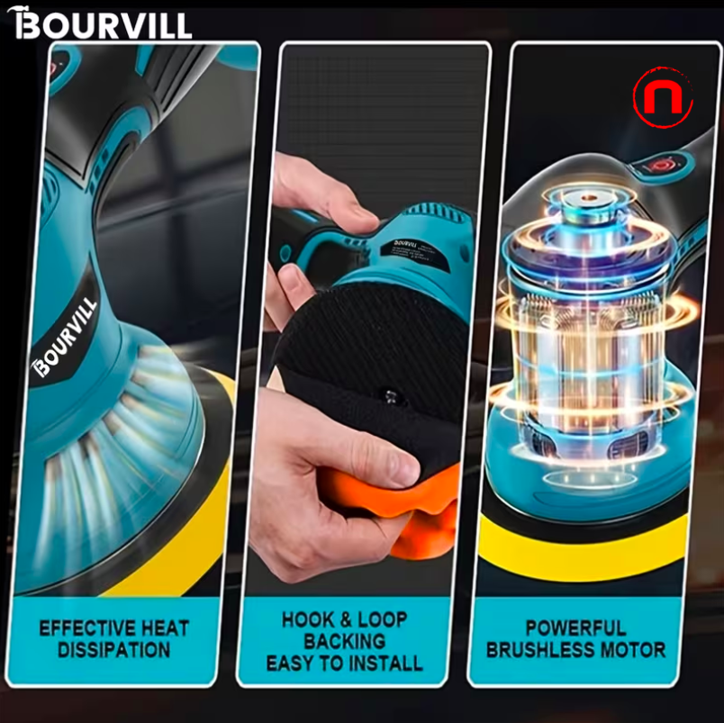 BOURVILL Cordless Car Polisher