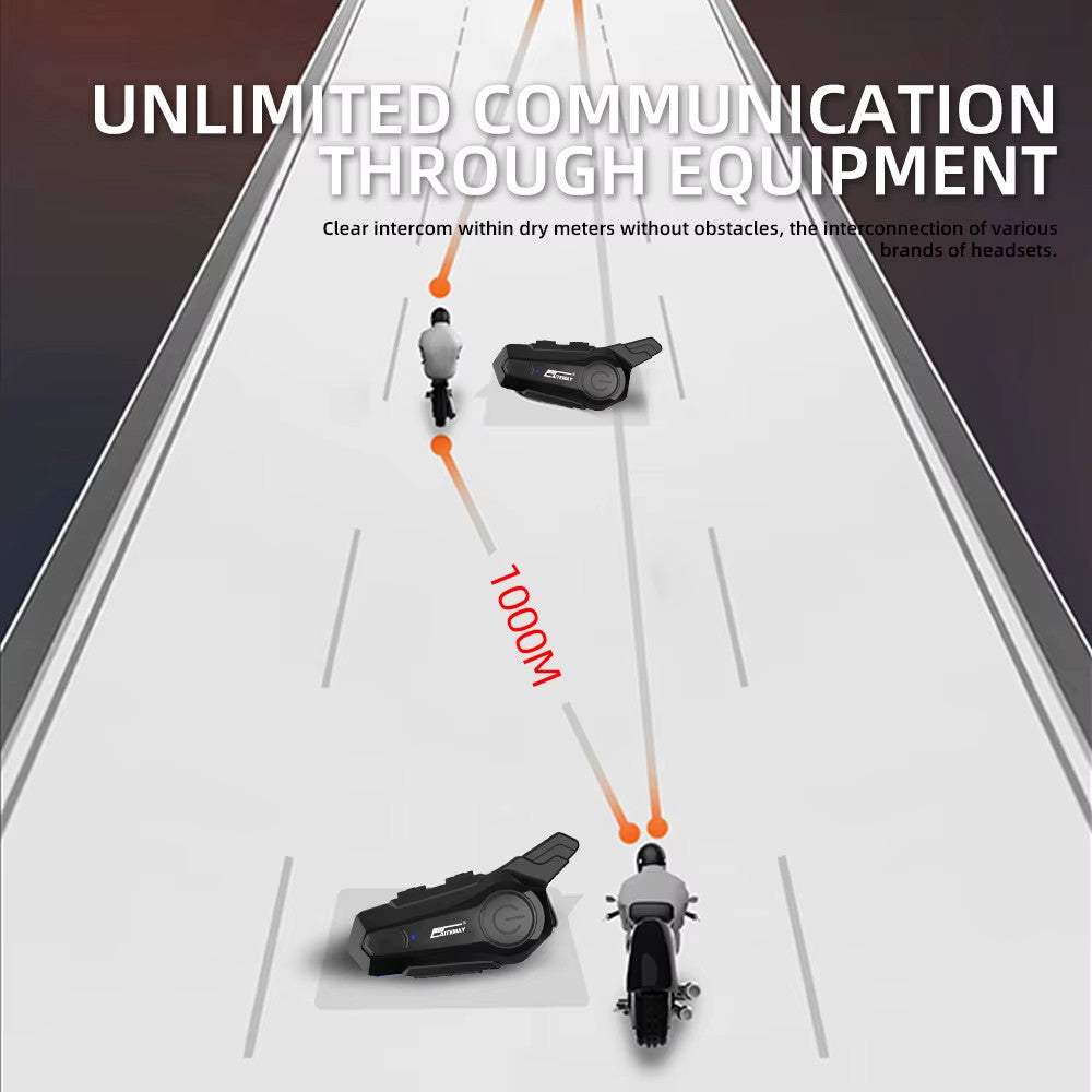 Bluetooth Intercom for Motorcycles