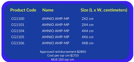 AMNIOTIC MENBRANE "PATCHES"