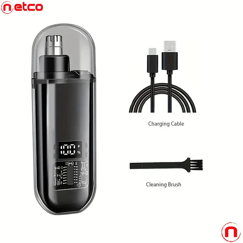 USB Rechargeable Nose and Ear Hair Trimmer for Men
