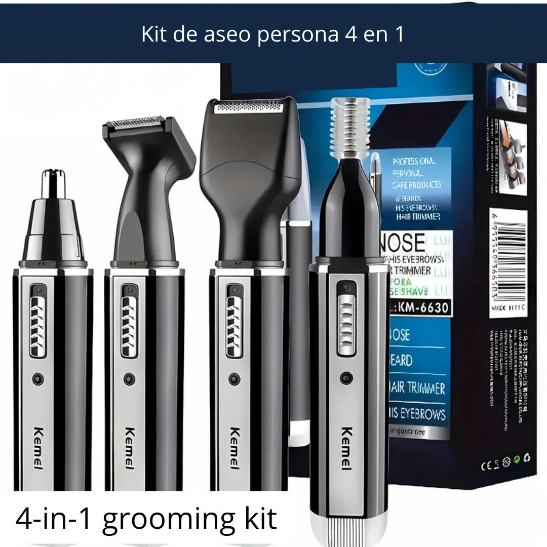 4-in-1 Men's grooming kit