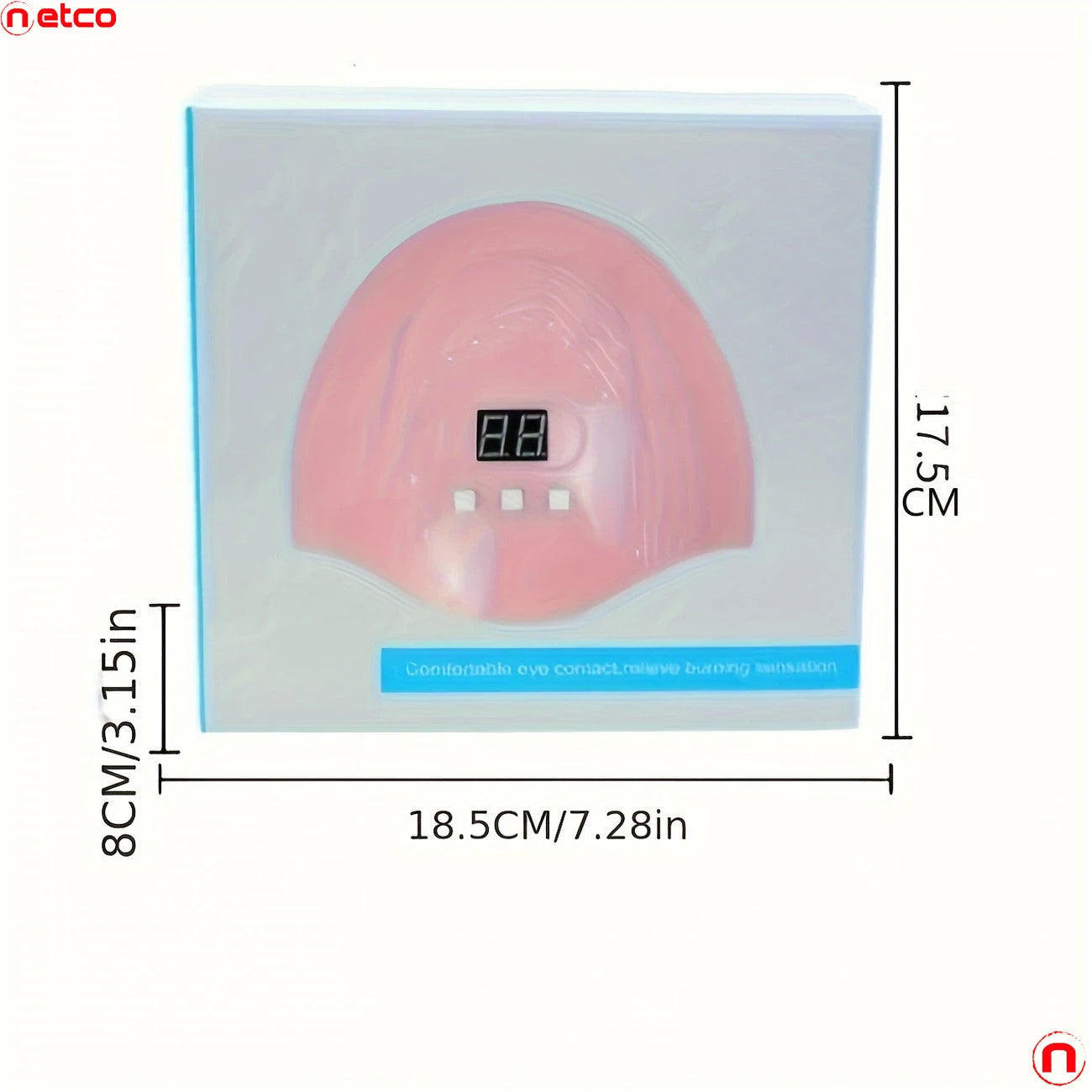 Complete Nail Art Tools Kit with UV LED Nail Curing Lamp