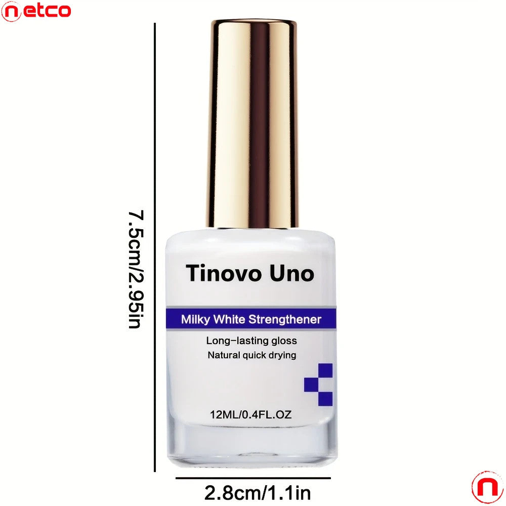 Tinovo uno Milk White Nail Strengthener 0.41oz