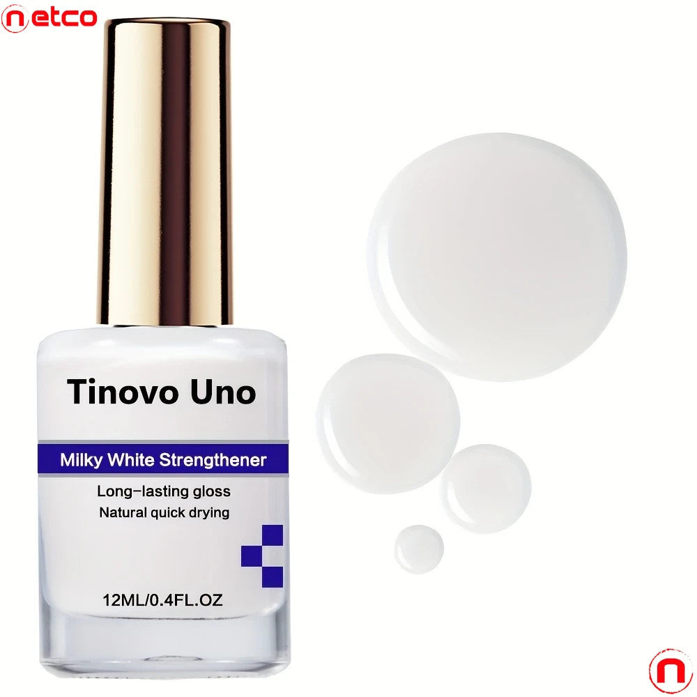 Tinovo uno Milk White Nail Strengthener 0.41oz