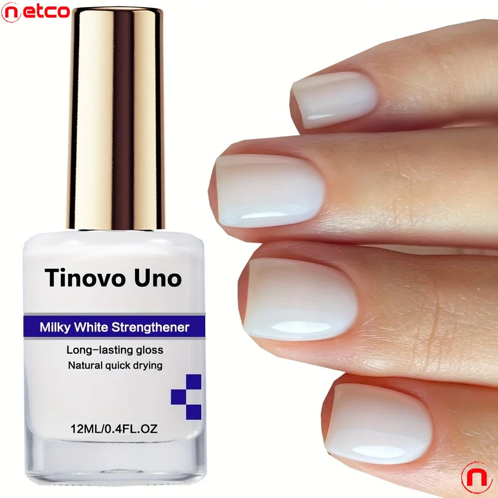 Tinovo uno Milk White Nail Strengthener 0.41oz