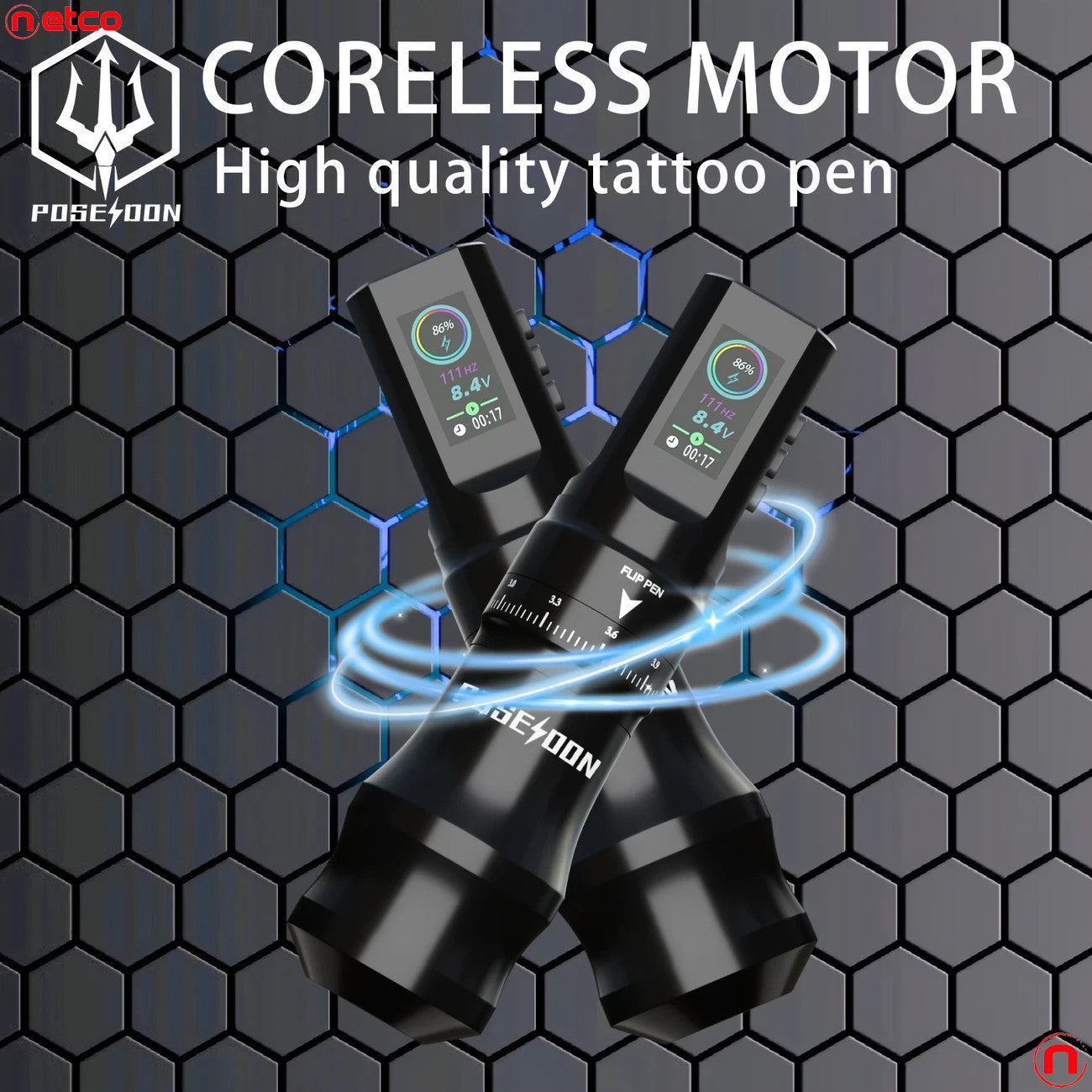 Professional USB Rechargeable Tattoo Kit