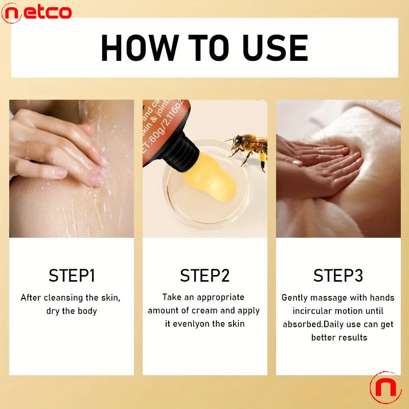 Bee venom joint cream