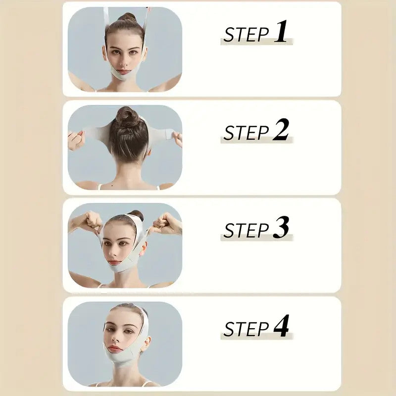 Adjustable V-Shape Face Lifting Strap