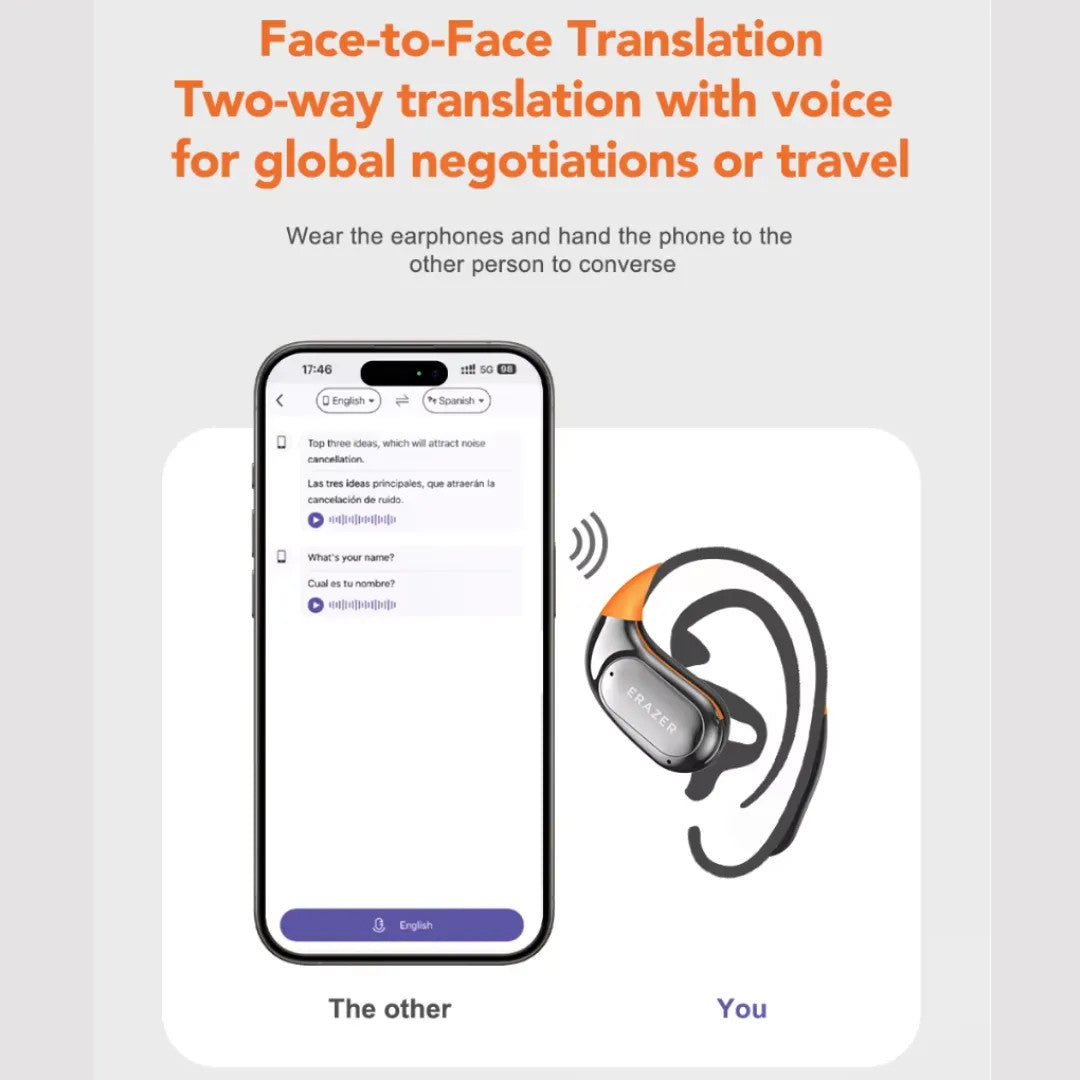 XF31 Earbuds + Real-Time Translation and Immersive Audio